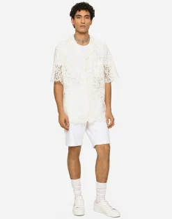 Lace Hawaiian shirt