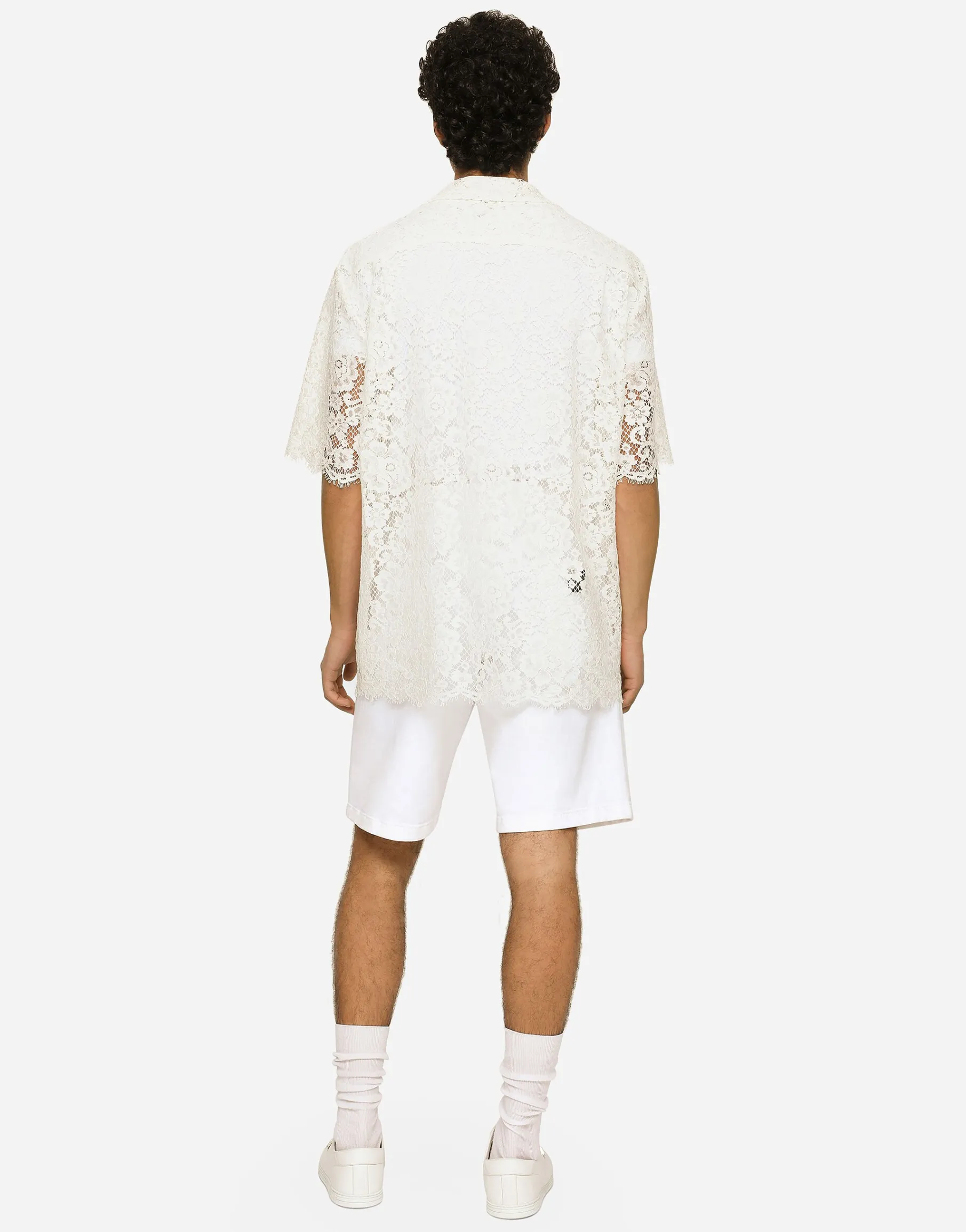 Lace Hawaiian shirt