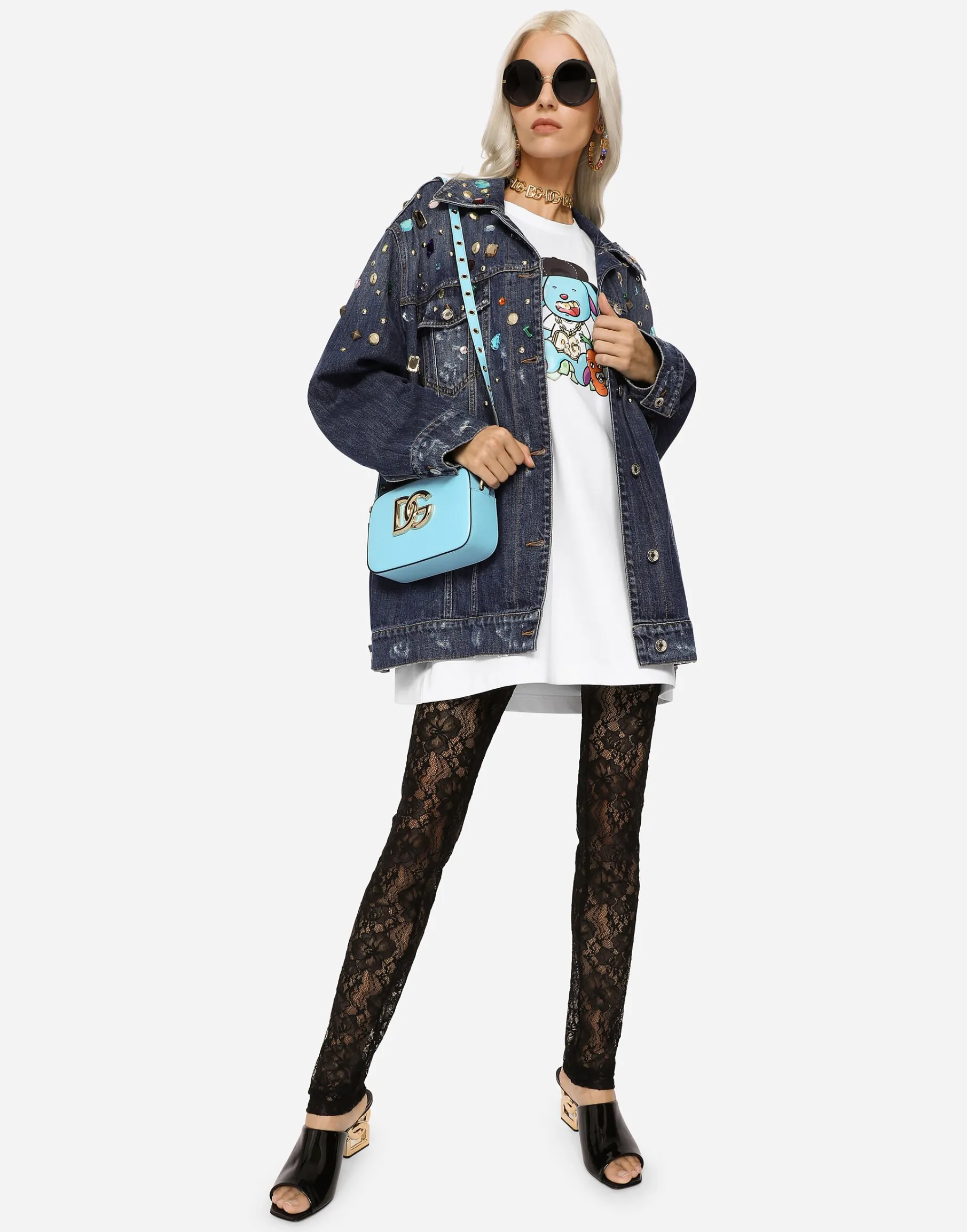 Lace leggings