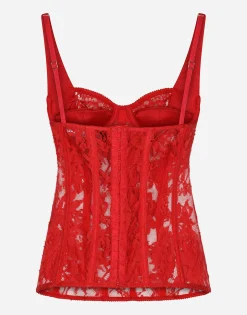 Lace lingerie corset