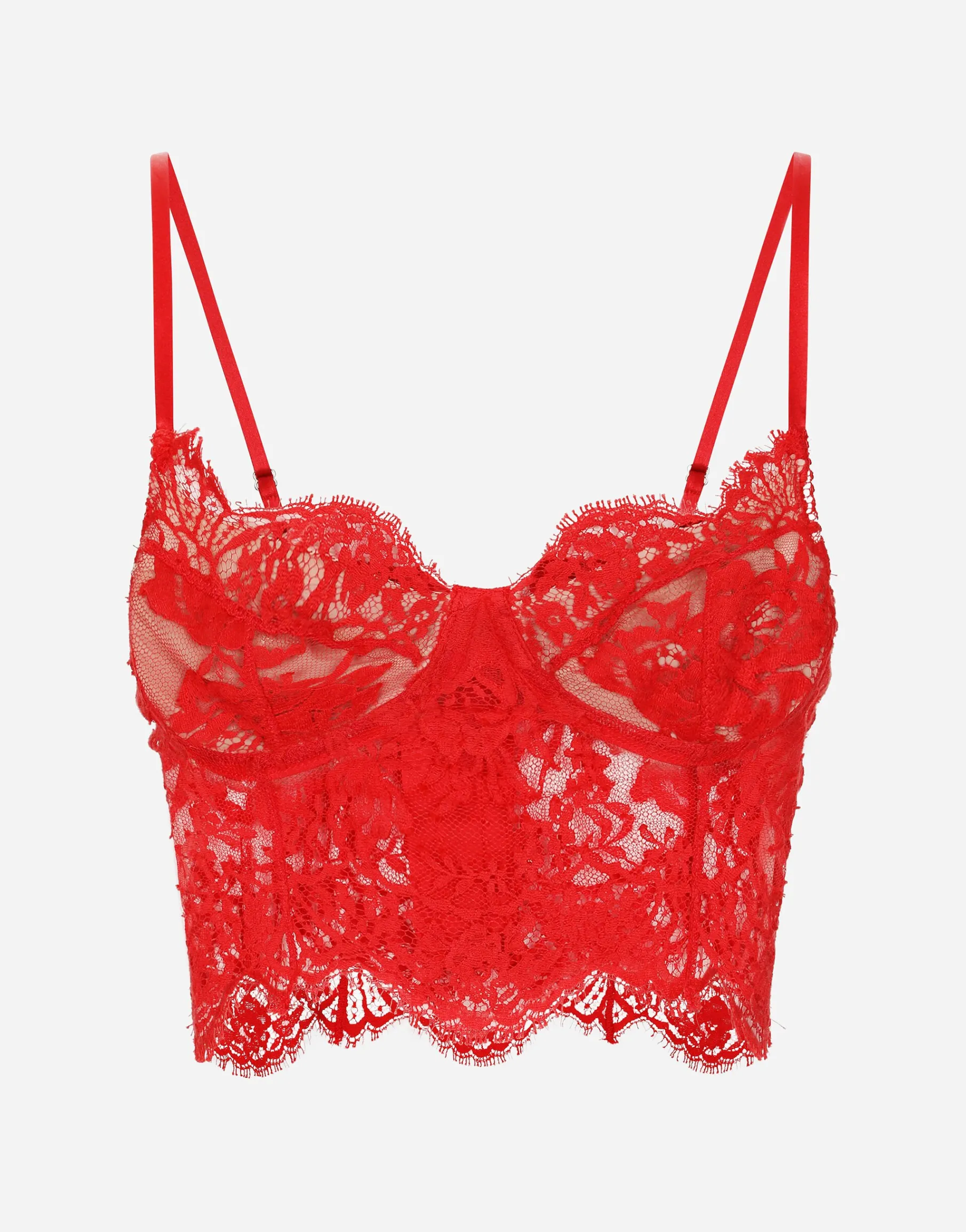 Lace lingerie corset top