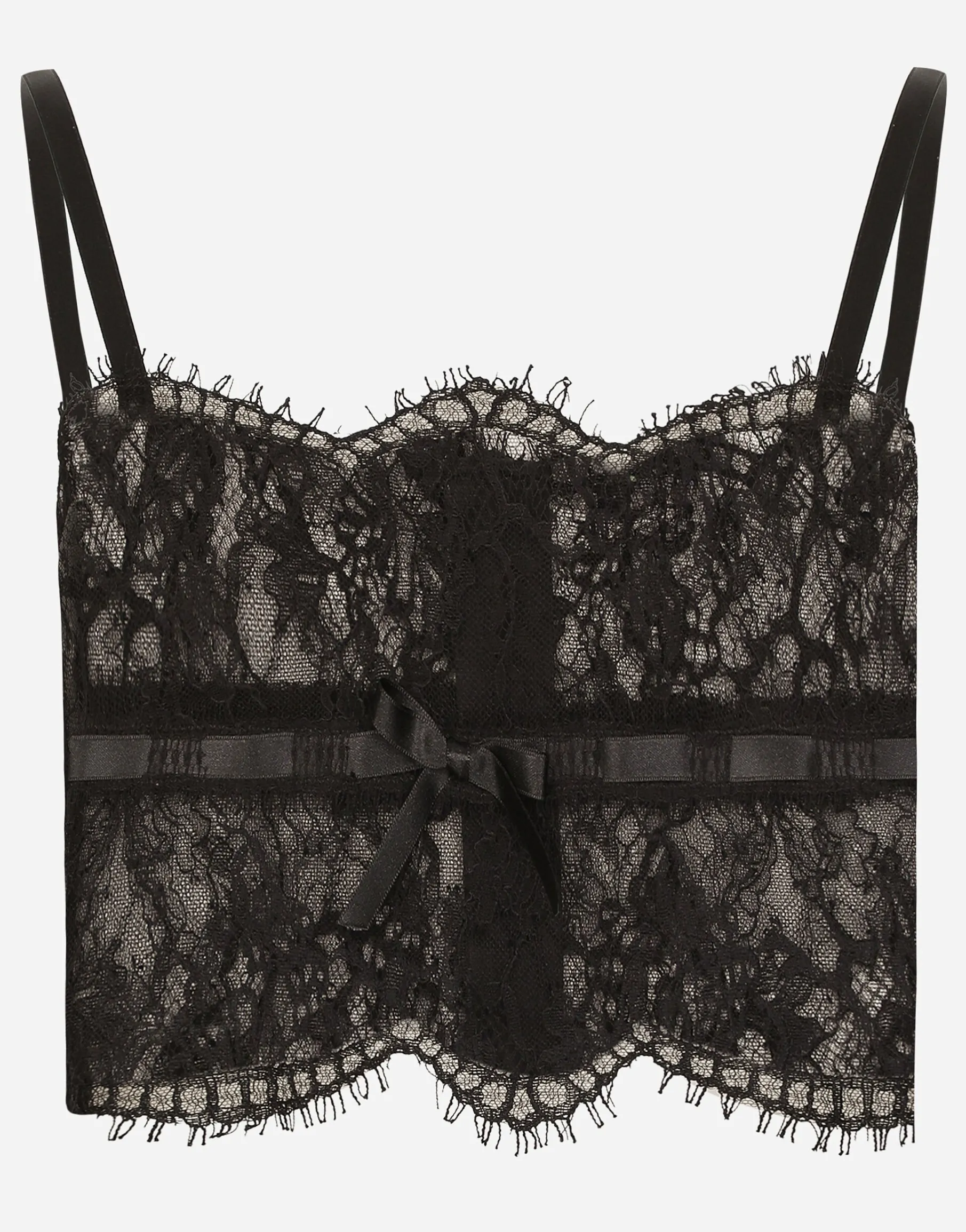 Lace lingerie top