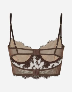 Lace lingerie top