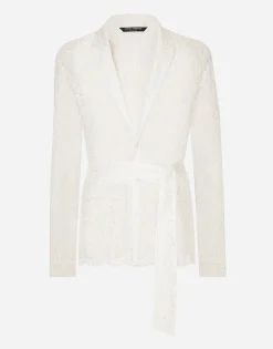 Lace robe