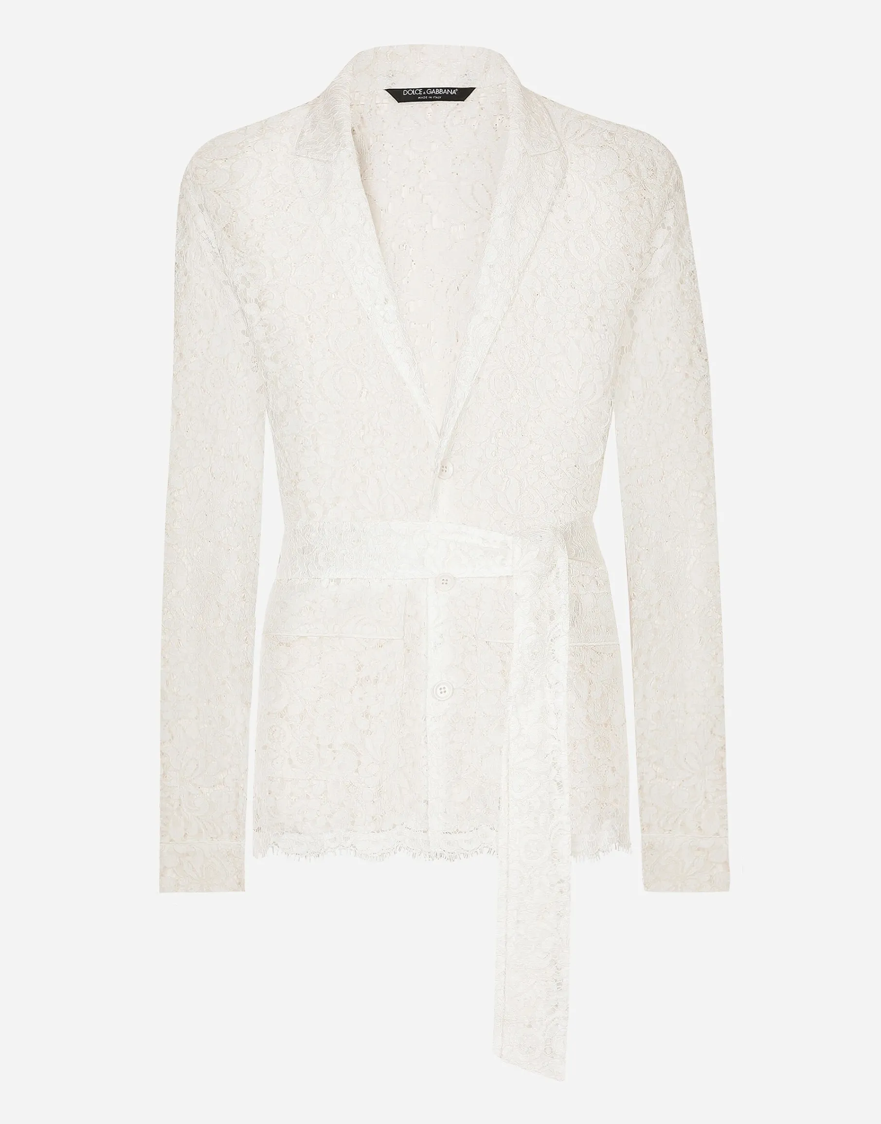 Lace robe