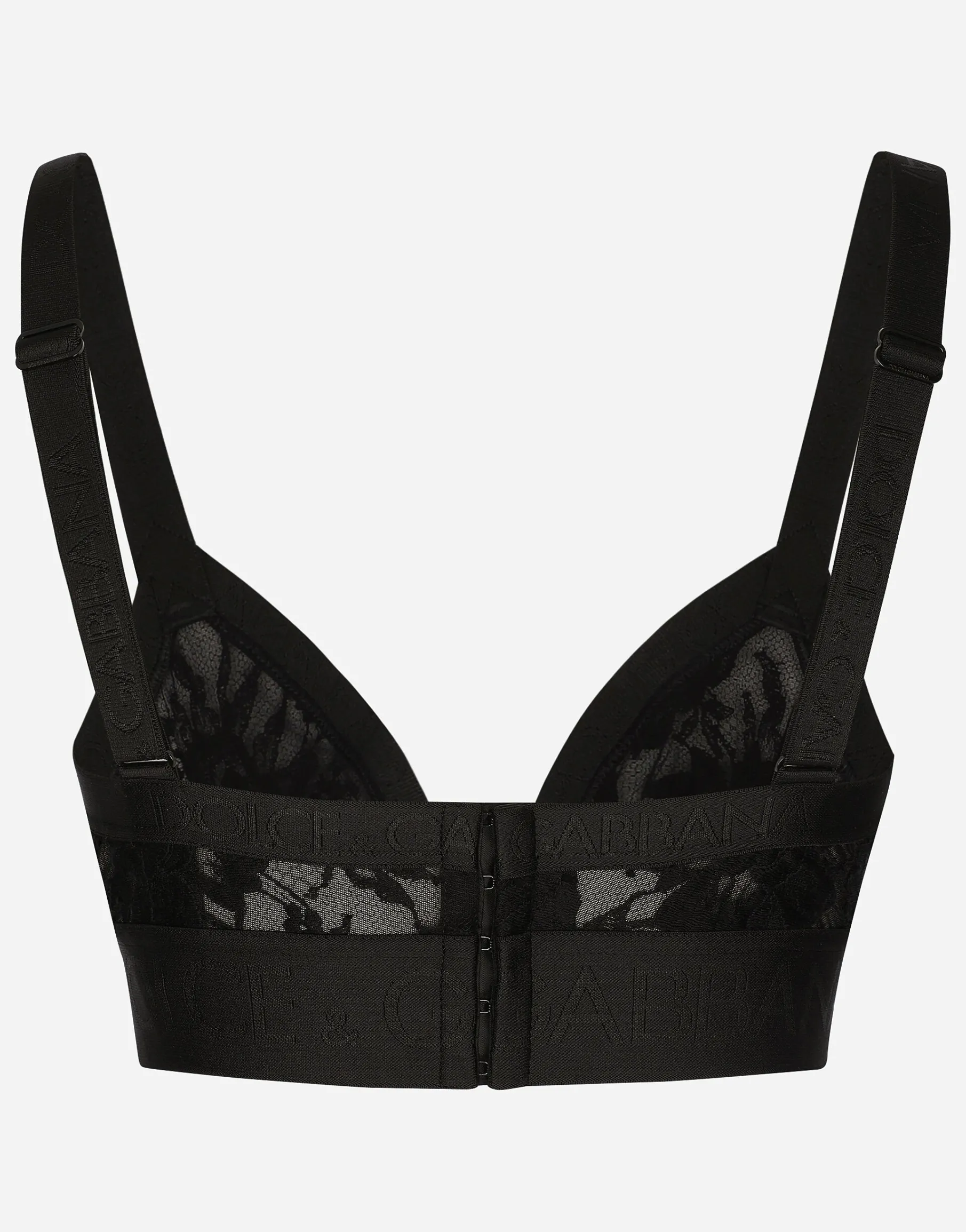 Lace triangle bra