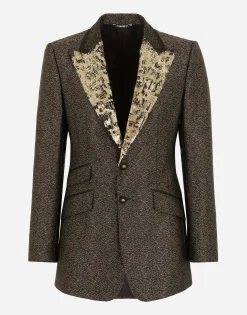 Lamé jacquard Beat-fit jacket