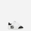 Lambskin low-top sneakers with DG logo