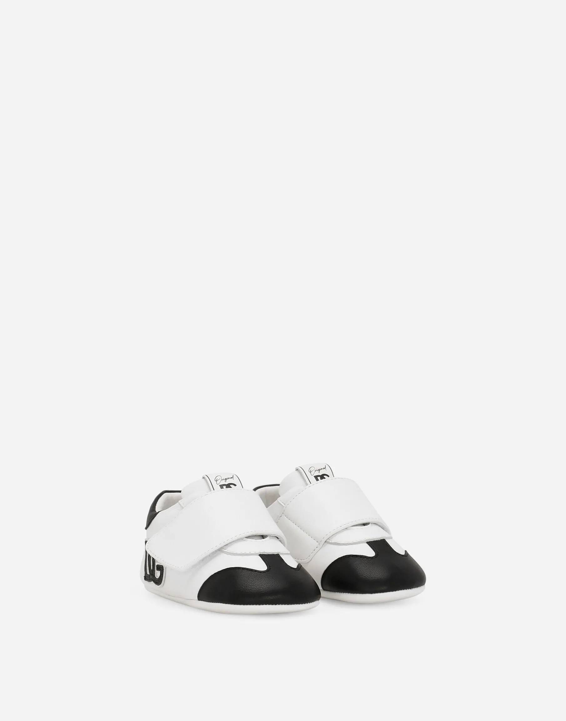 Lambskin low-top sneakers with DG logo