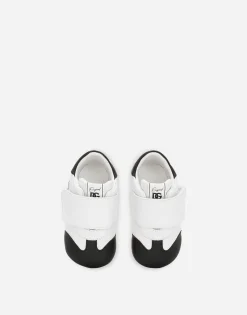 Lambskin low-top sneakers with DG logo