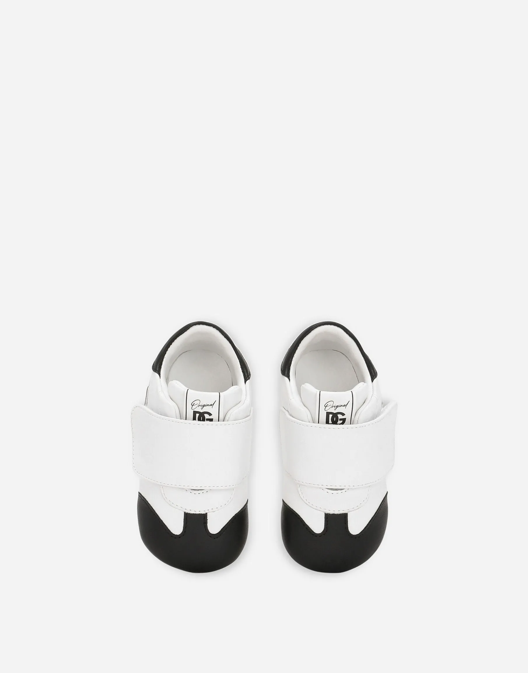 Lambskin low-top sneakers with DG logo