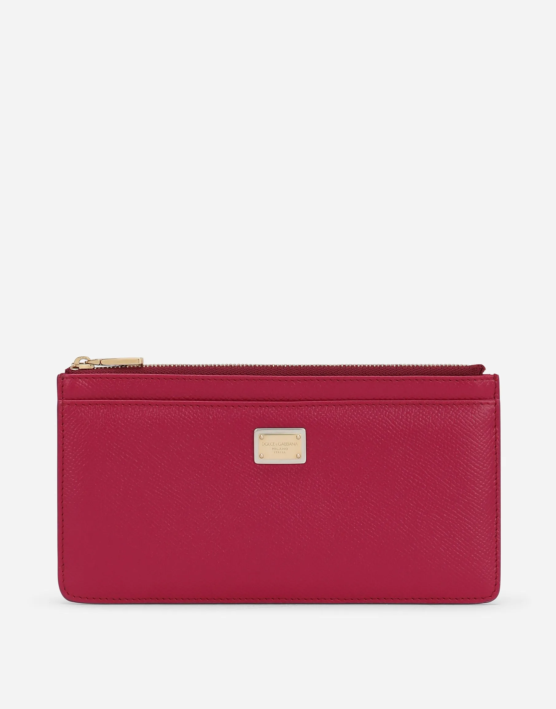 Large Dauphine calfskin card holder