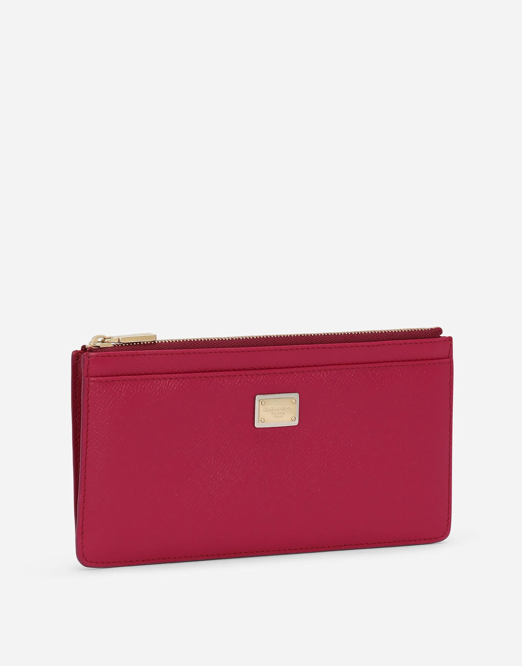 Large Dauphine calfskin card holder