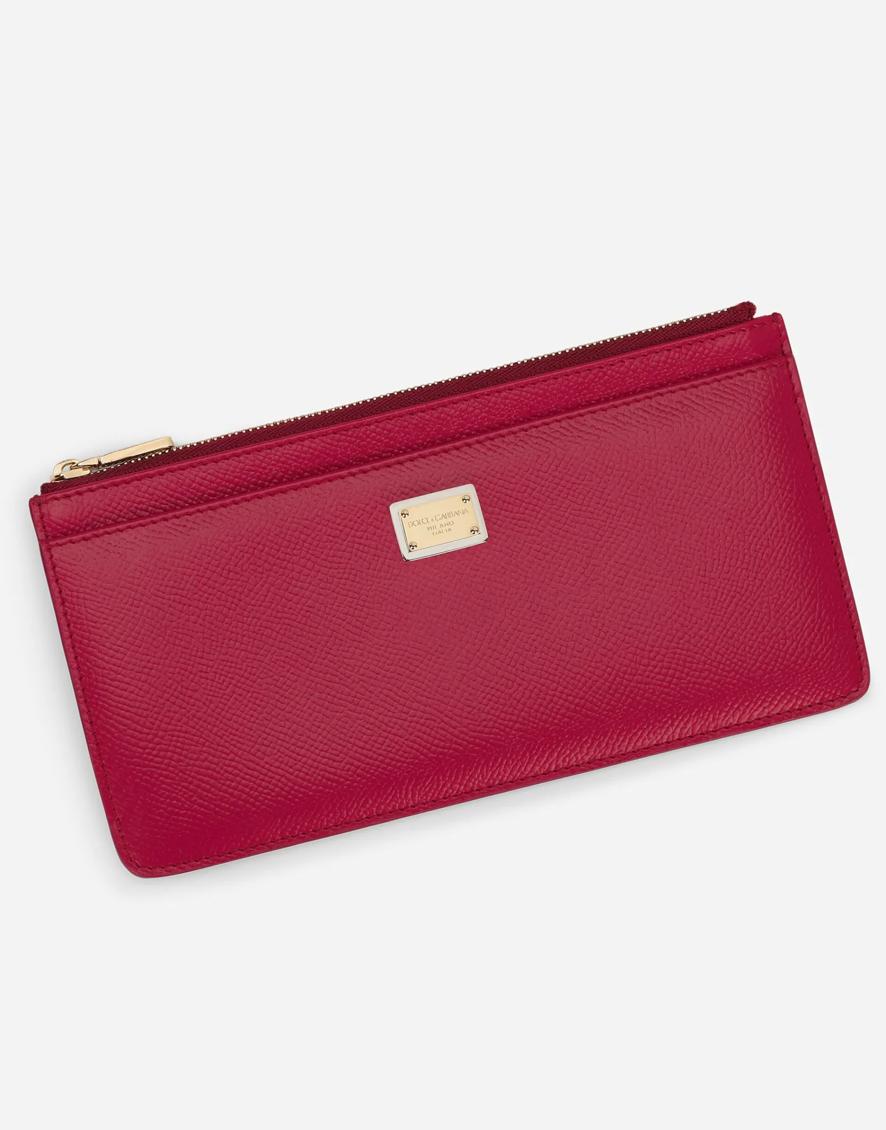 Large Dauphine calfskin card holder