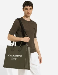 Large nylon shopper