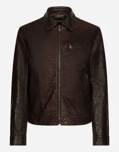 Leather jacket