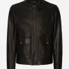 Leather jacket