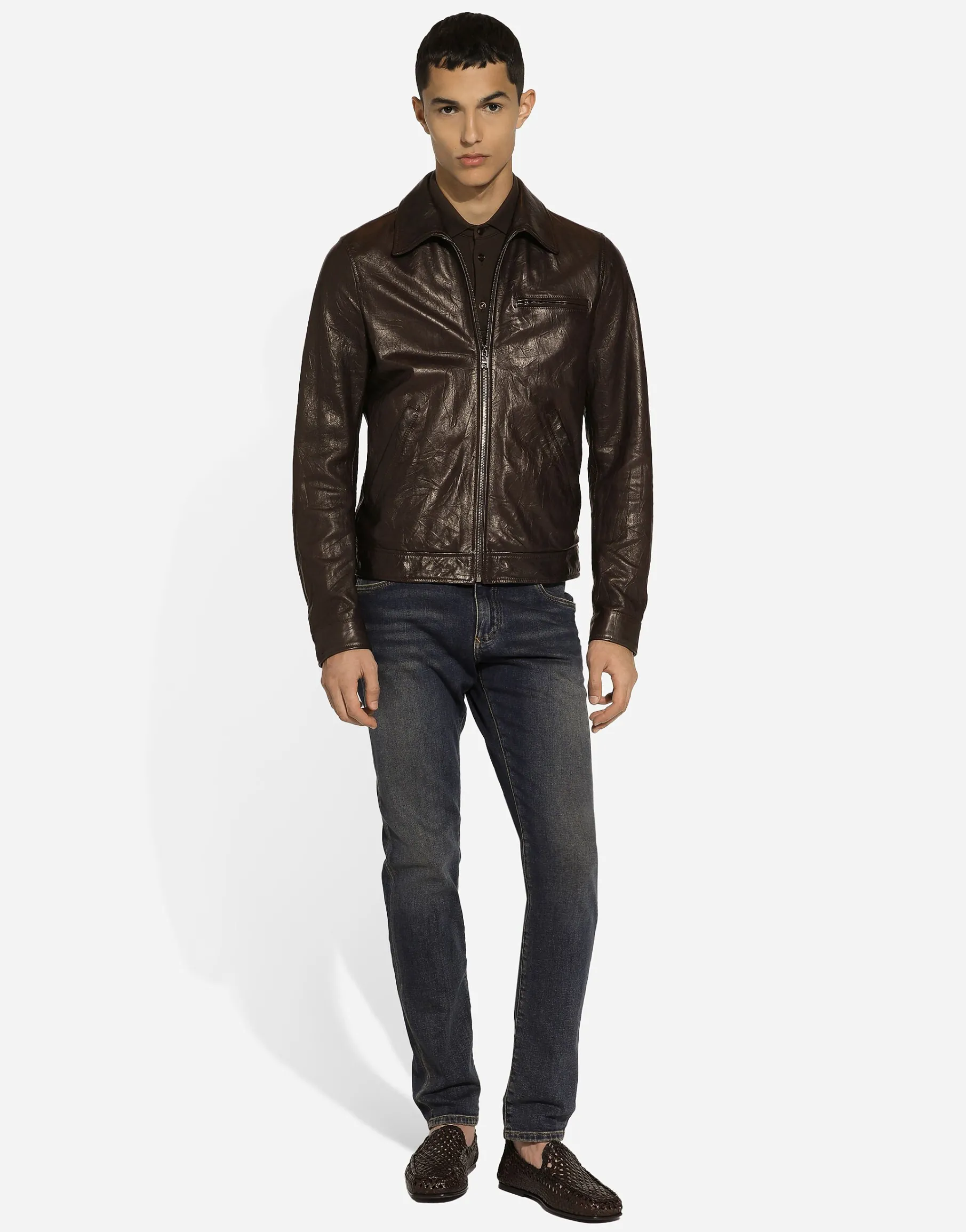 Leather jacket