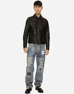 Leather jacket