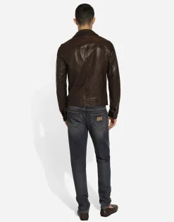 Leather jacket