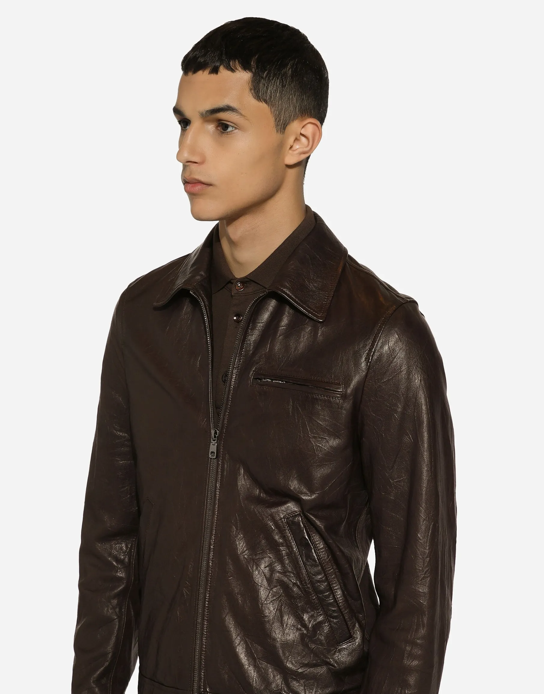 Leather jacket