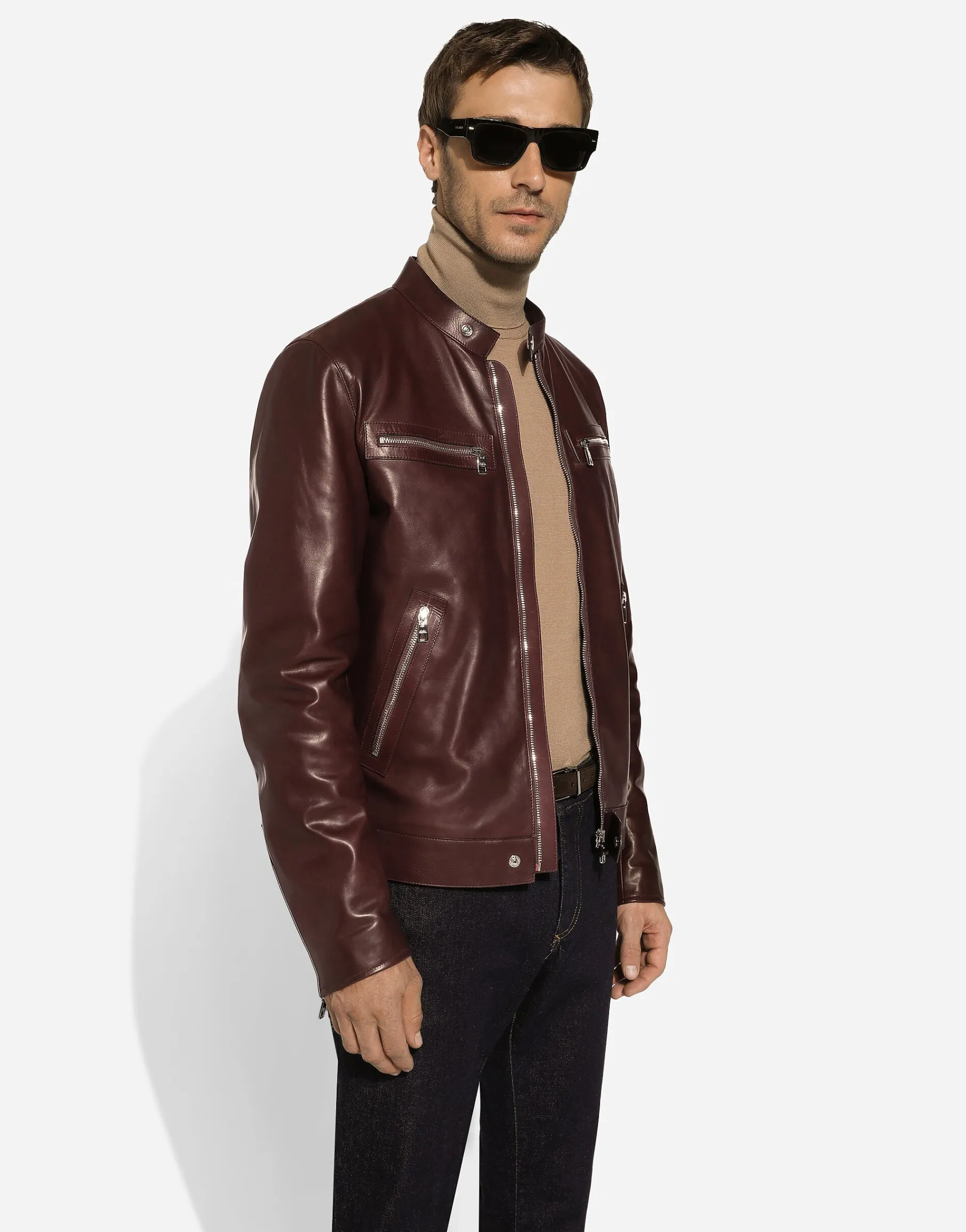 Leather jacket