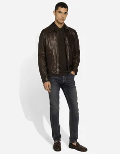 Leather jacket