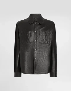 Leather shirt