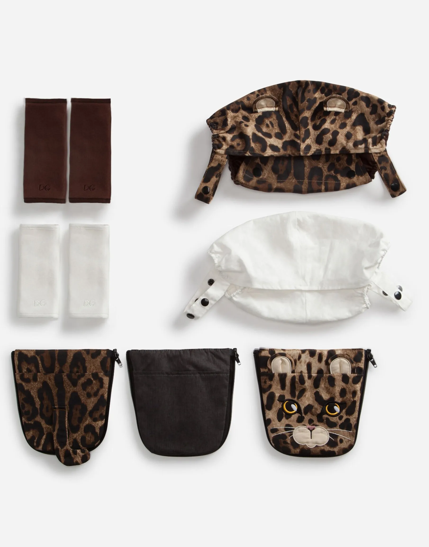 Leopard baby carrier