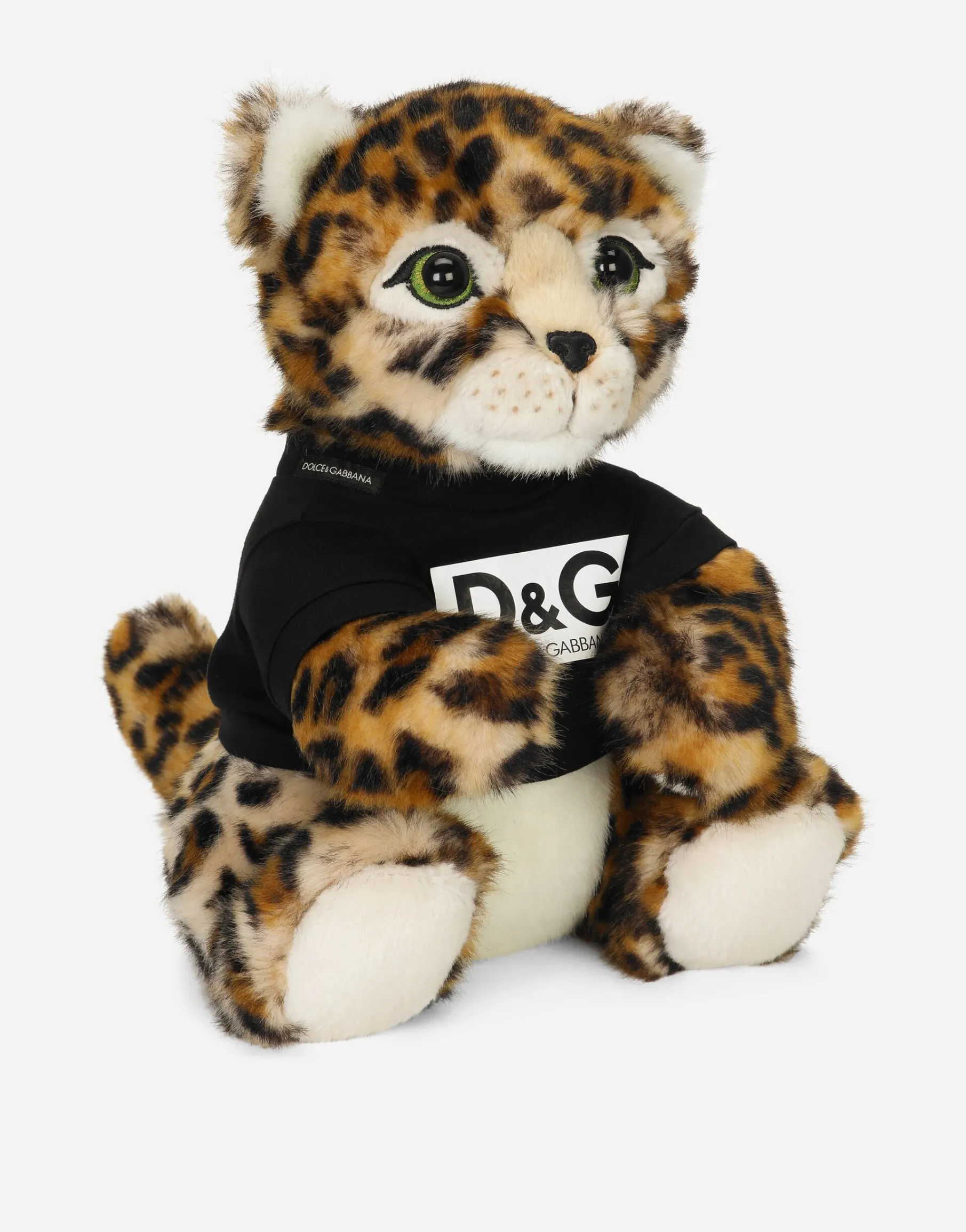 Leopard mascot soft toy