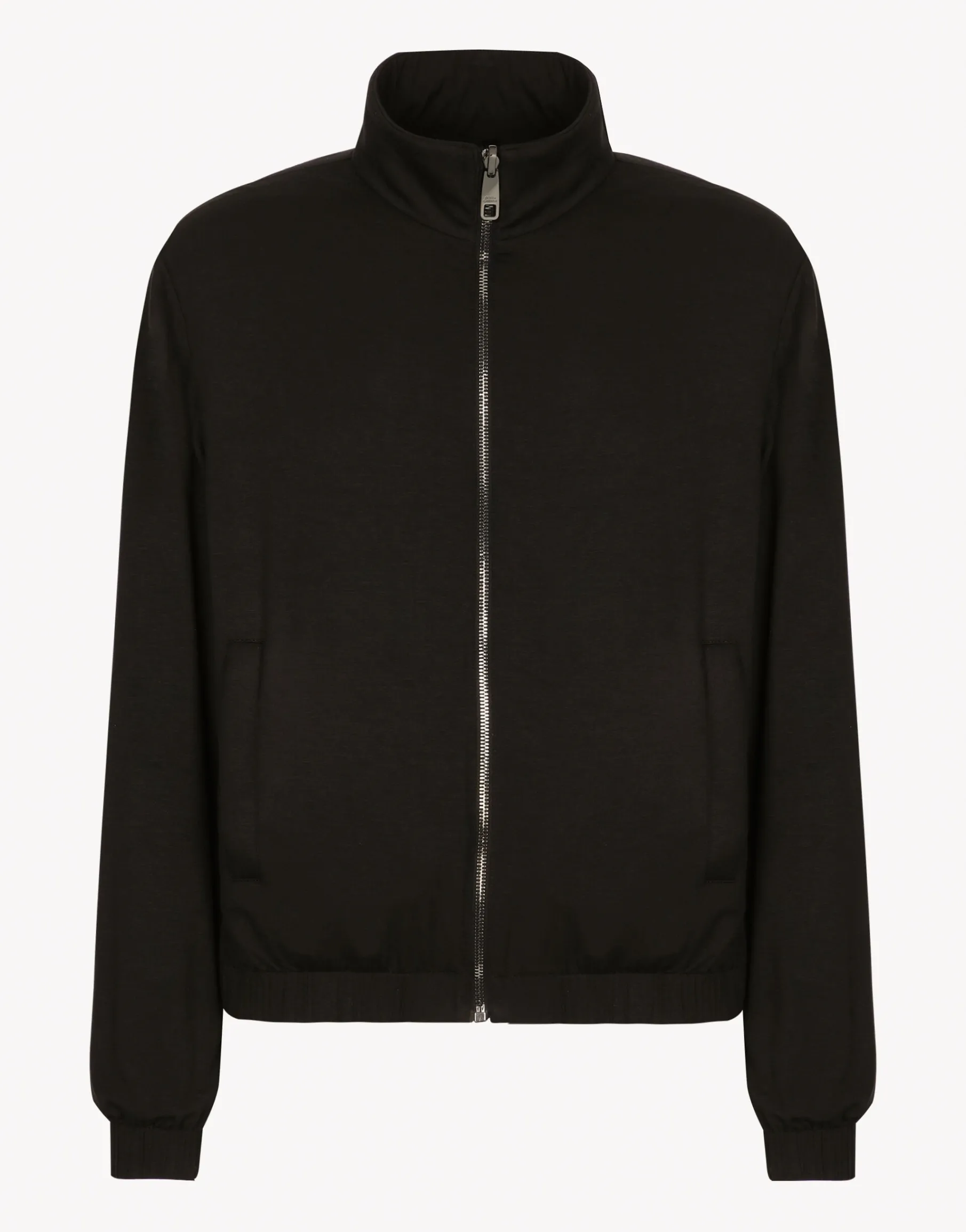 Light nylon jacket with branded tag