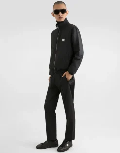 Light nylon jogging pants