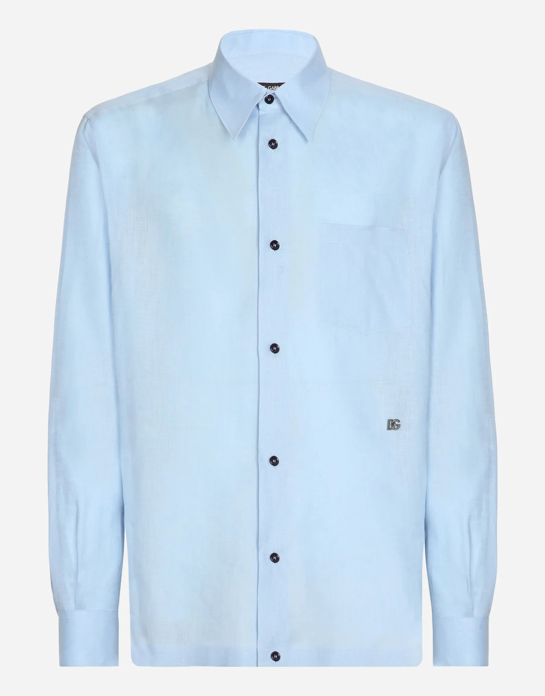 Linen Hawaiian shirt with DG hardware