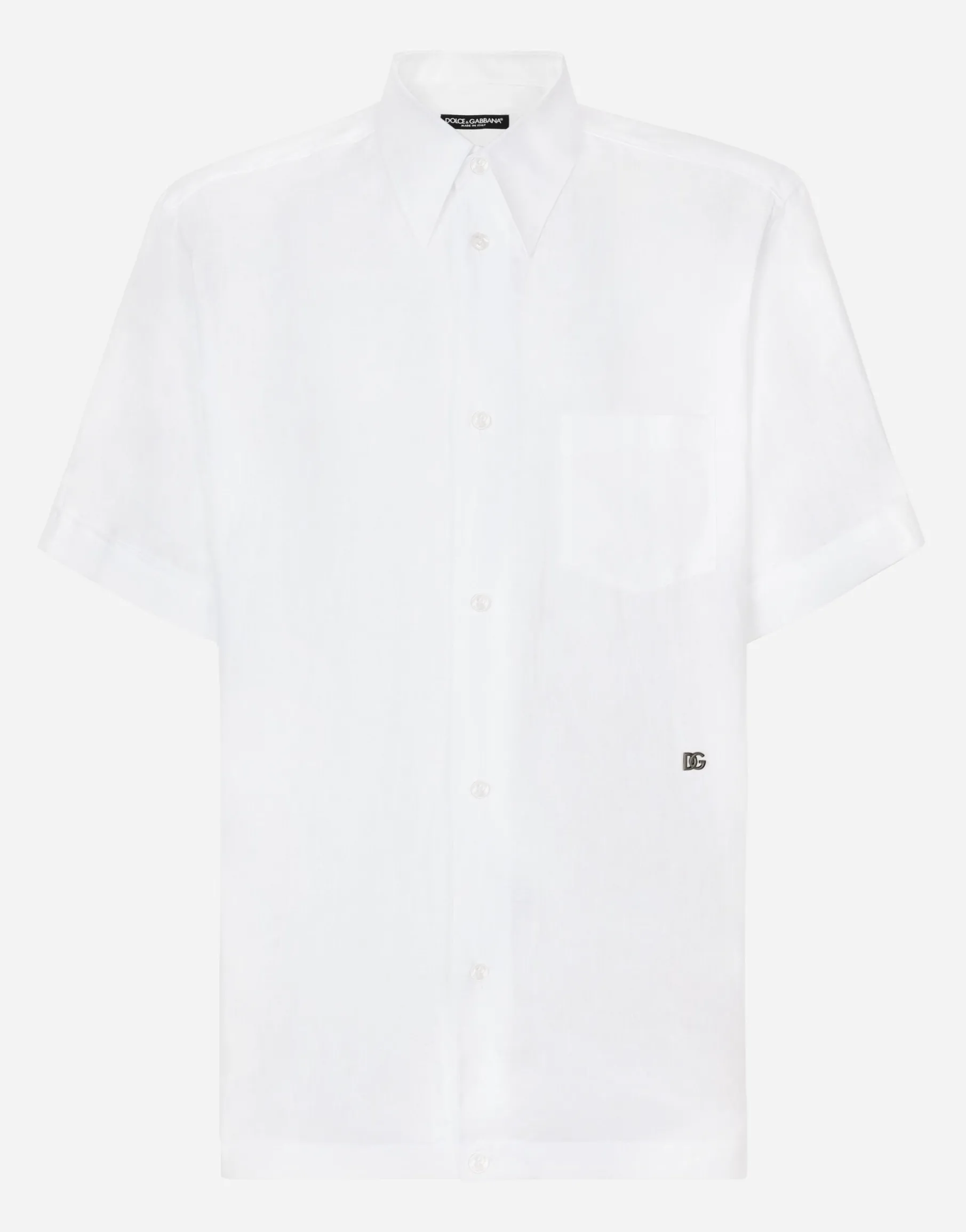 Linen Hawaiian shirt with DG hardware