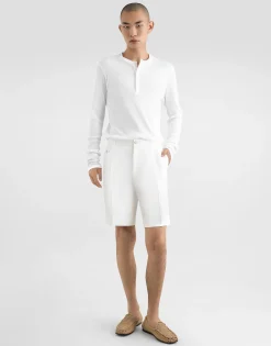 Linen shorts