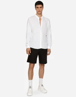 Linen shorts