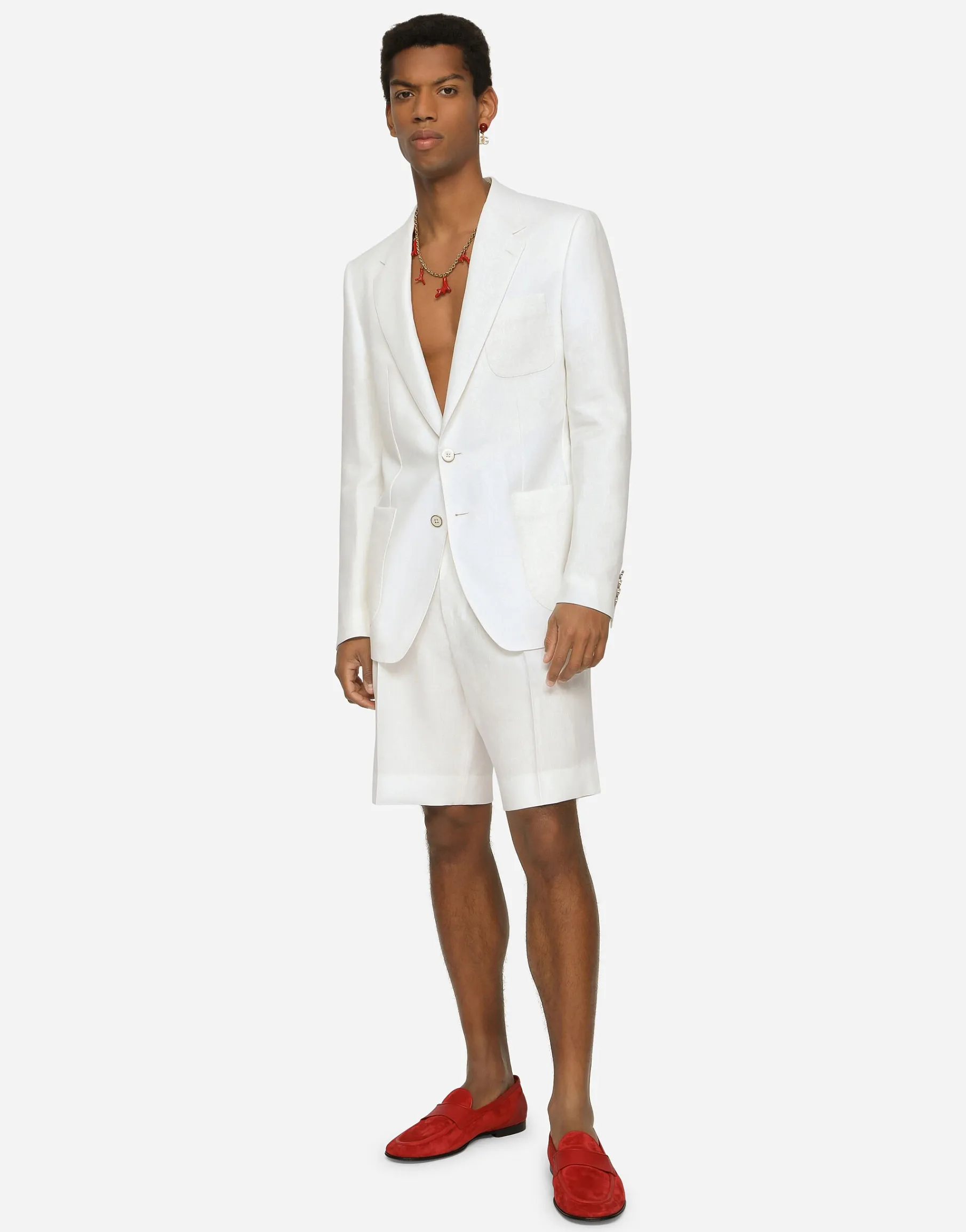 Linen shorts
