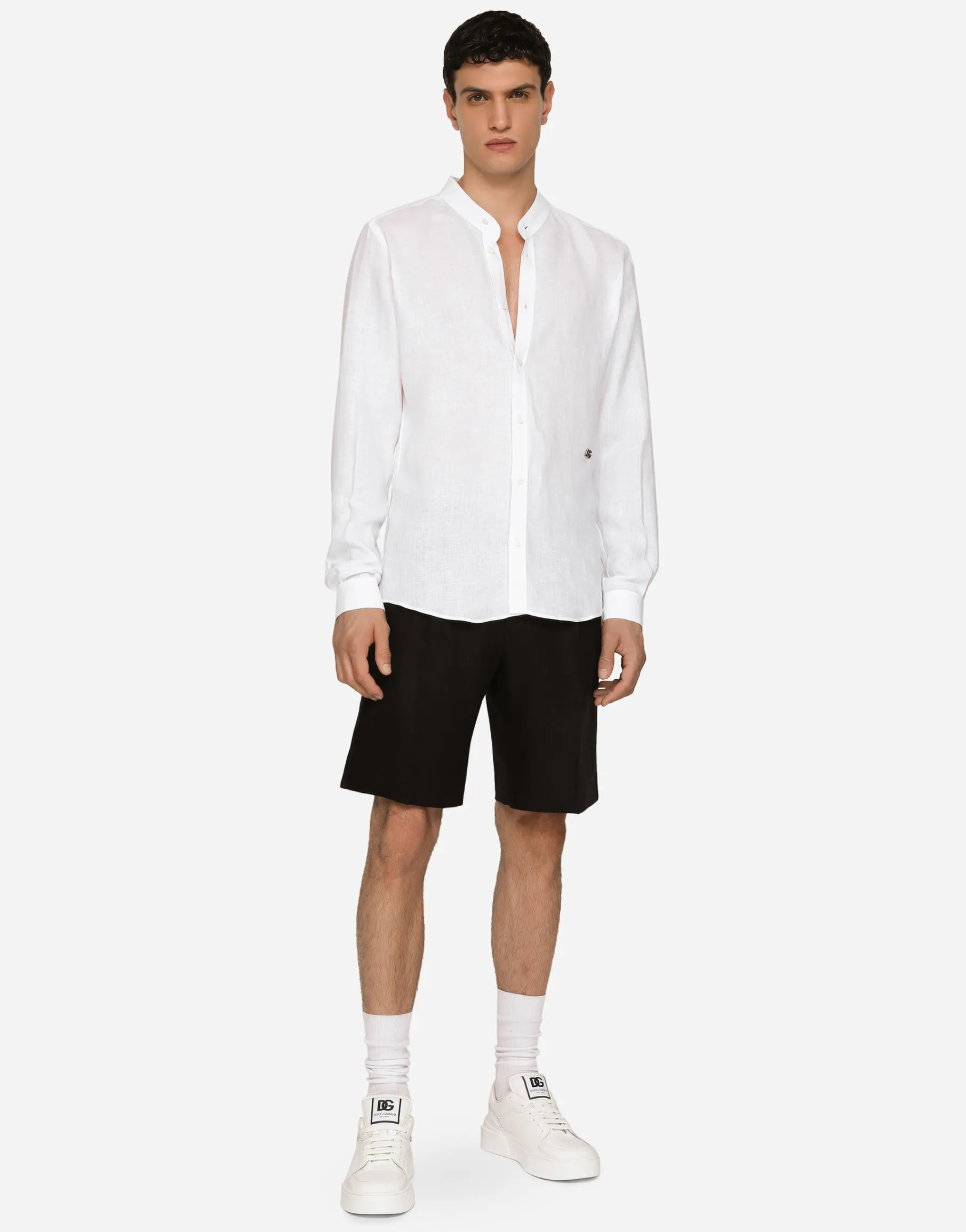 Linen shorts