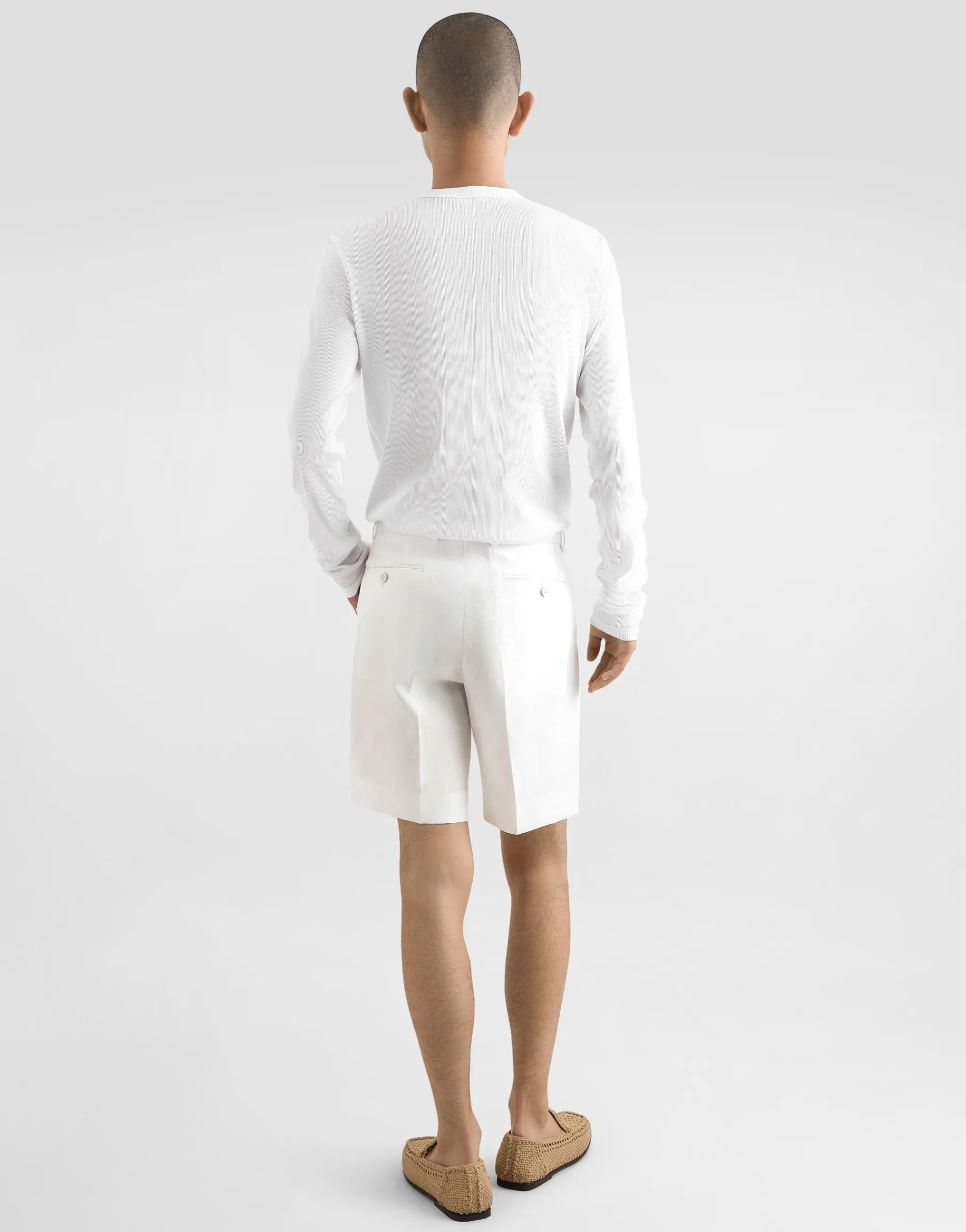 Linen shorts