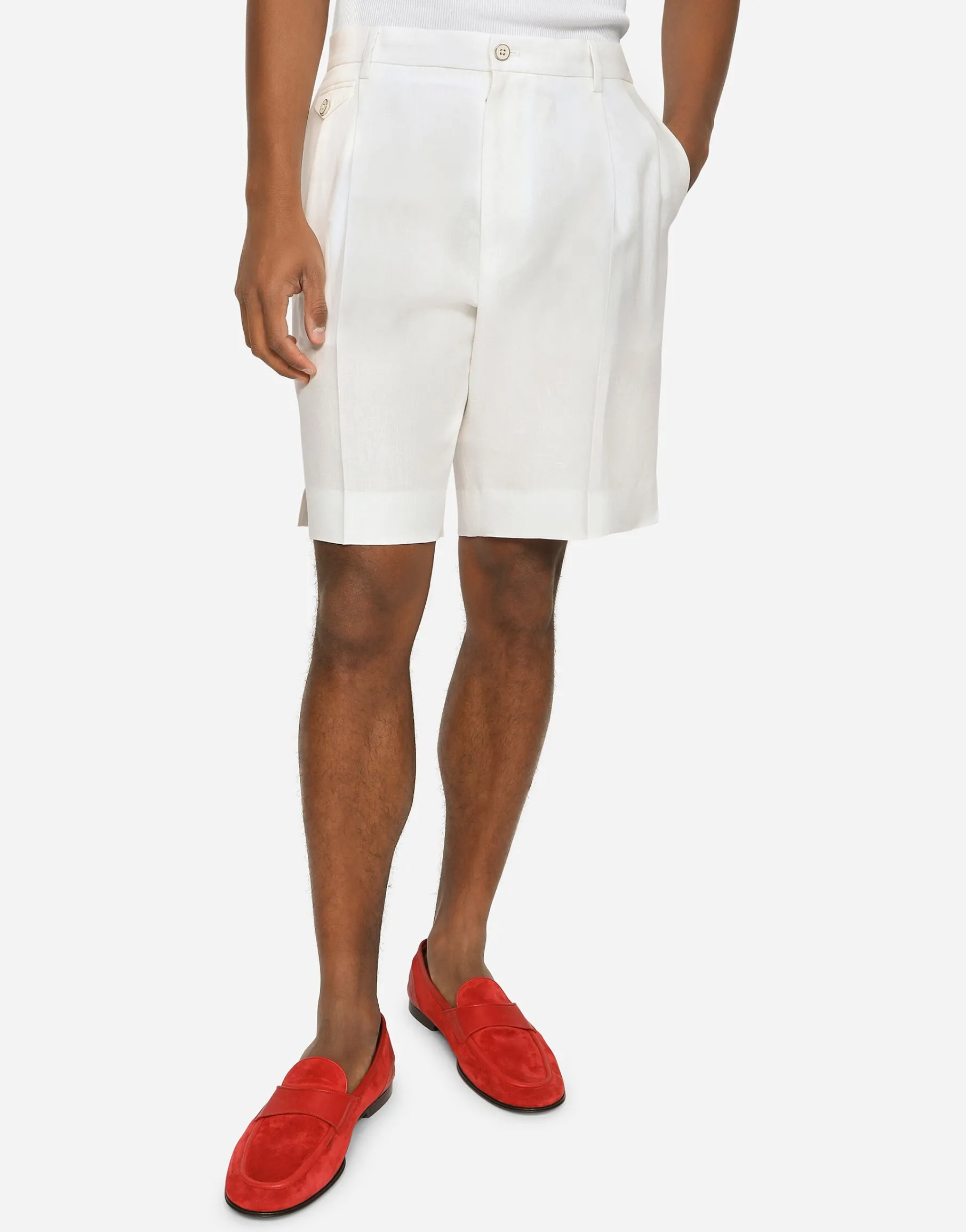 Linen shorts