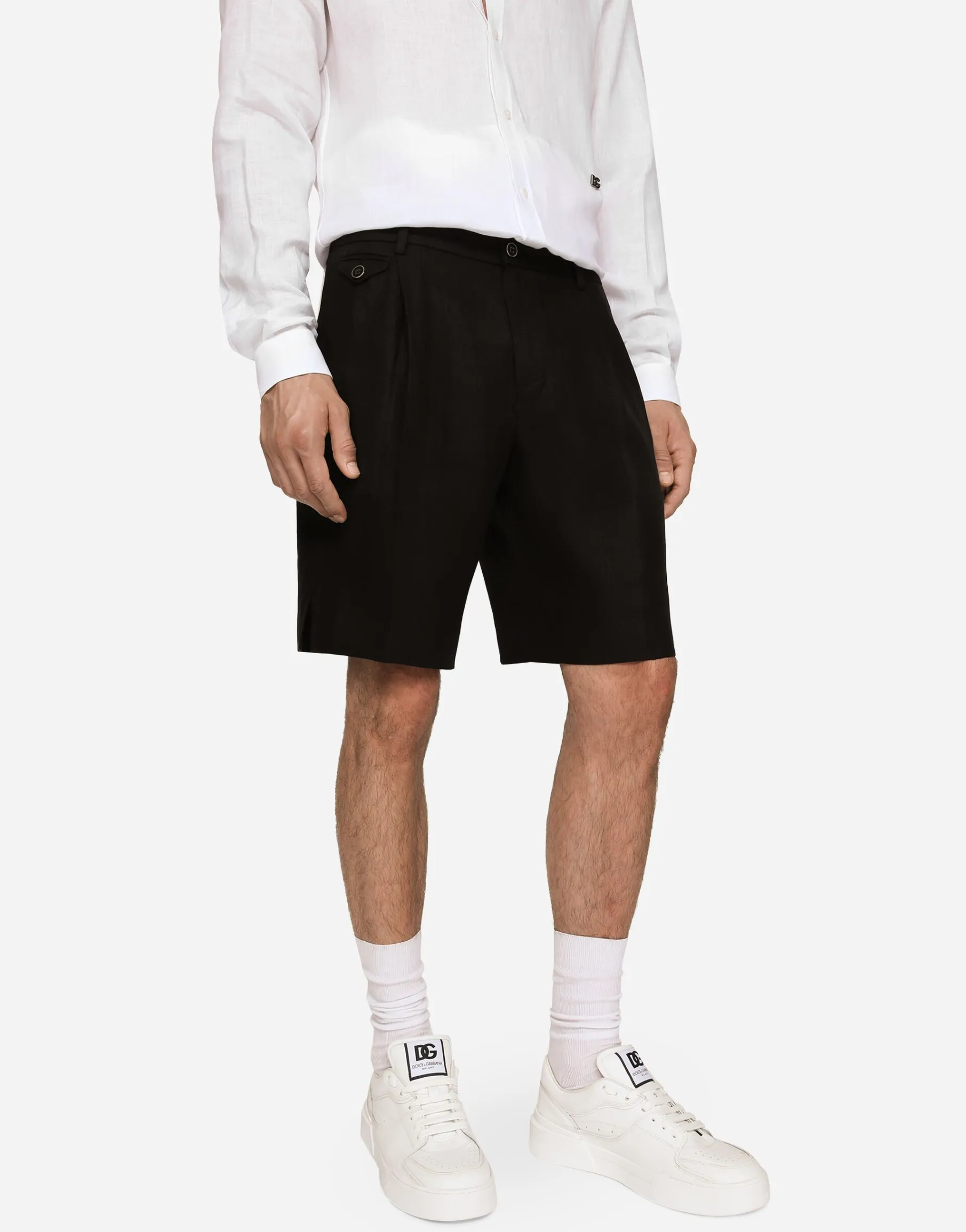 Linen shorts