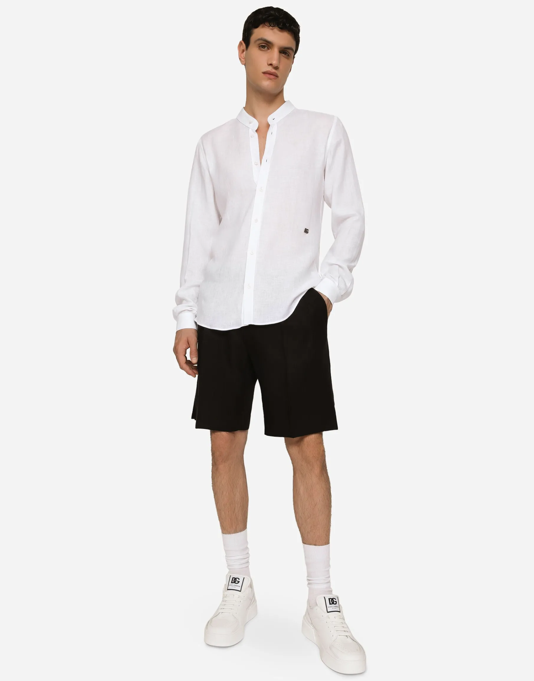 Linen shorts