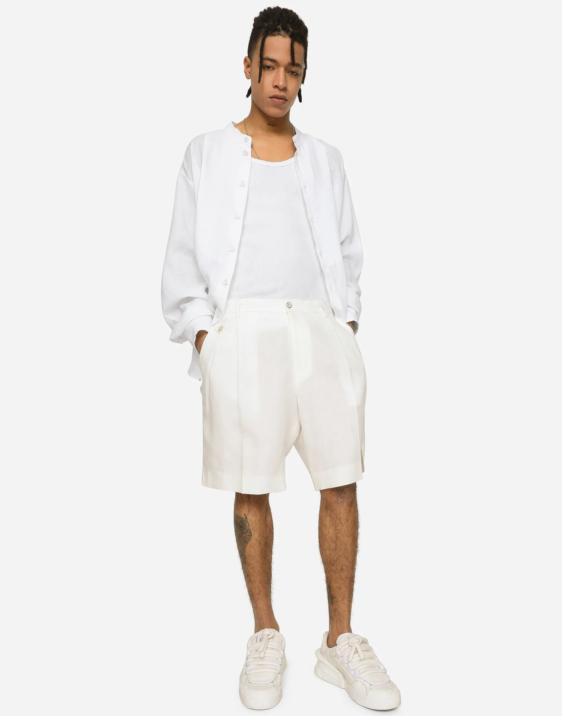 Linen shorts