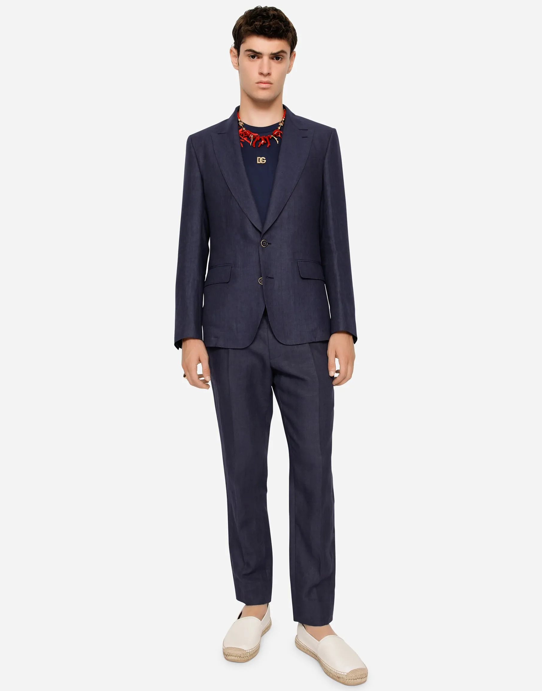 Linen Sicilia-fit jacket