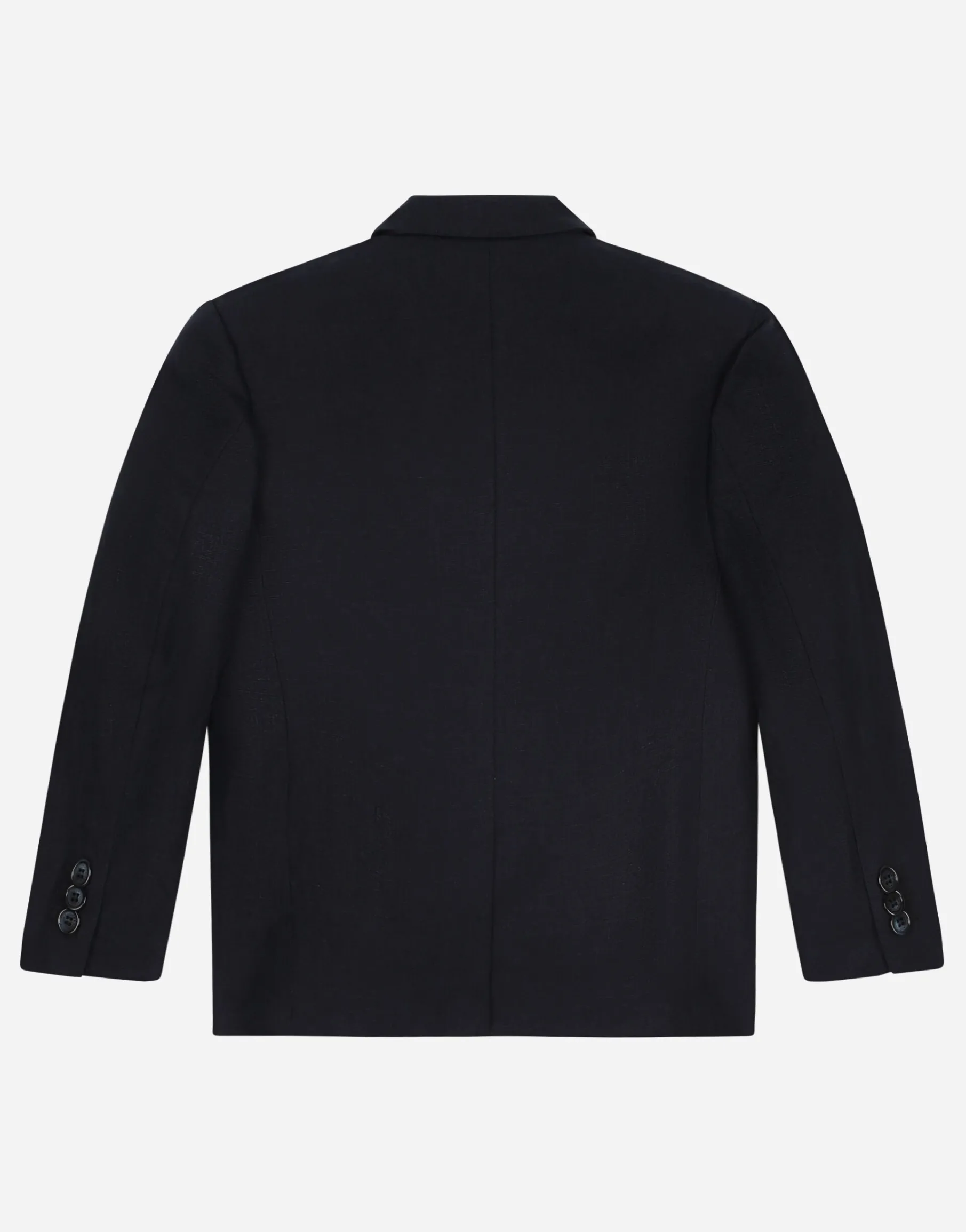 Linen single-breasted suit