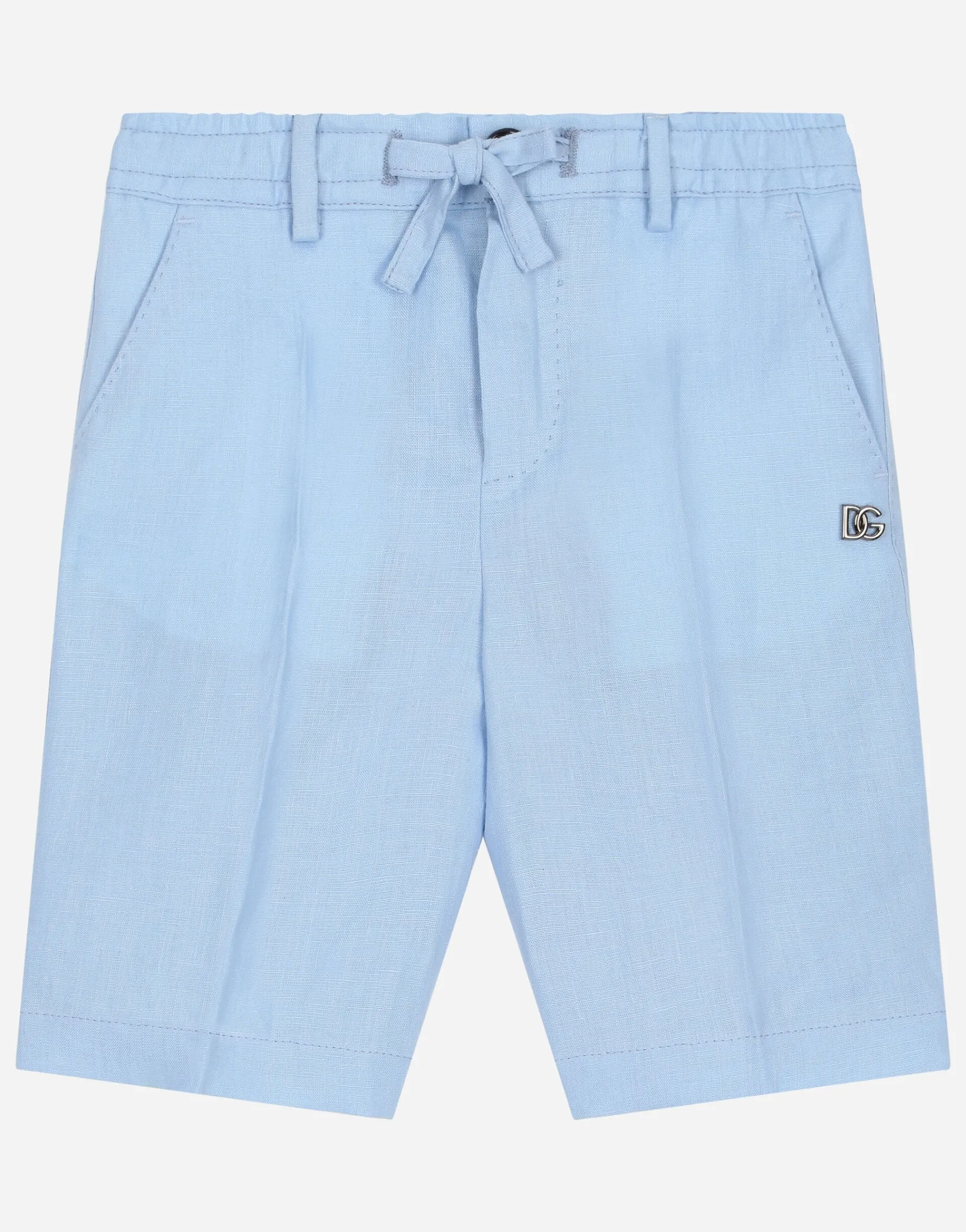 Linen single-breasted suit