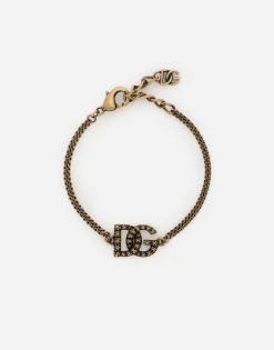Link bracelet with DG logo