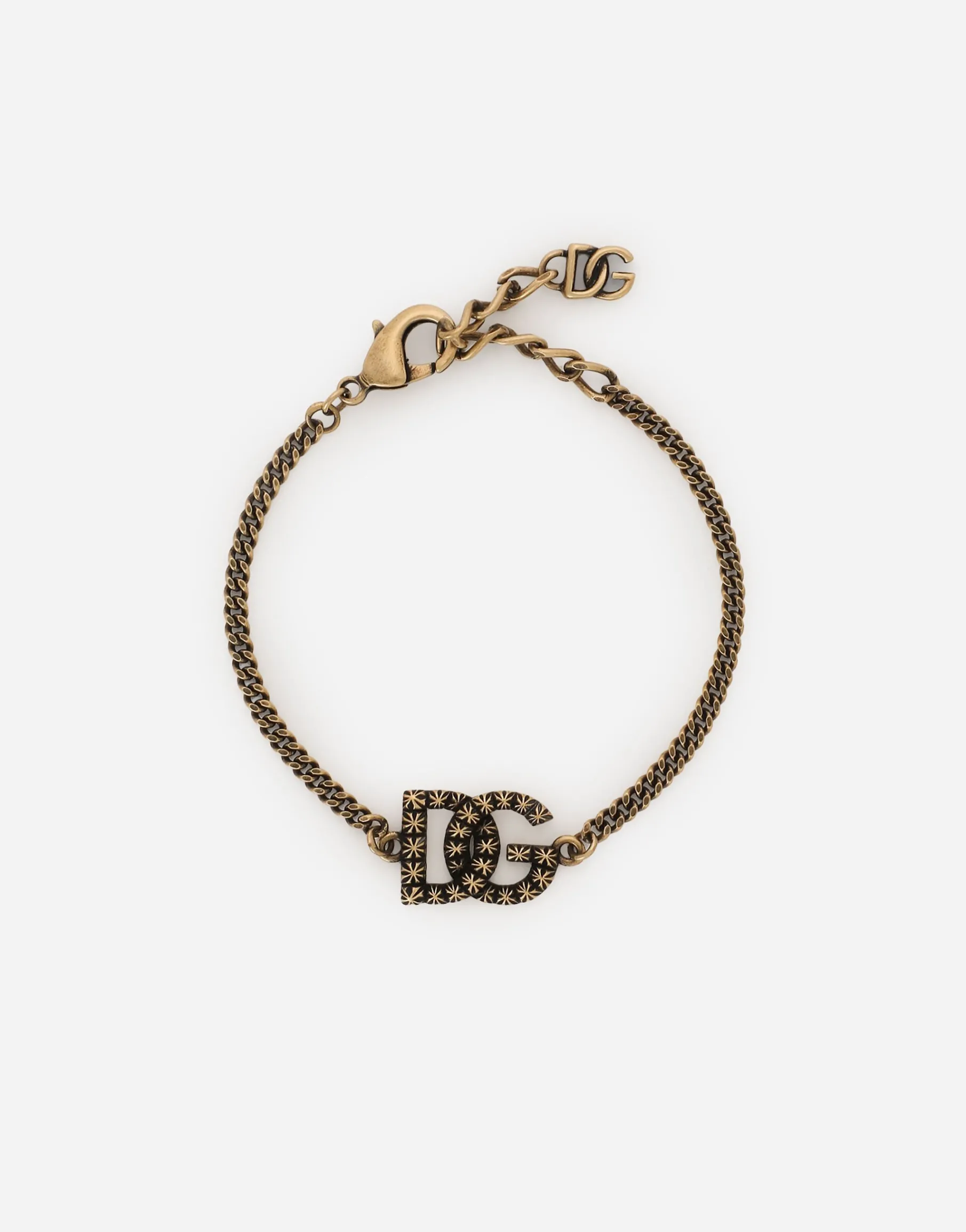 Link bracelet with DG logo