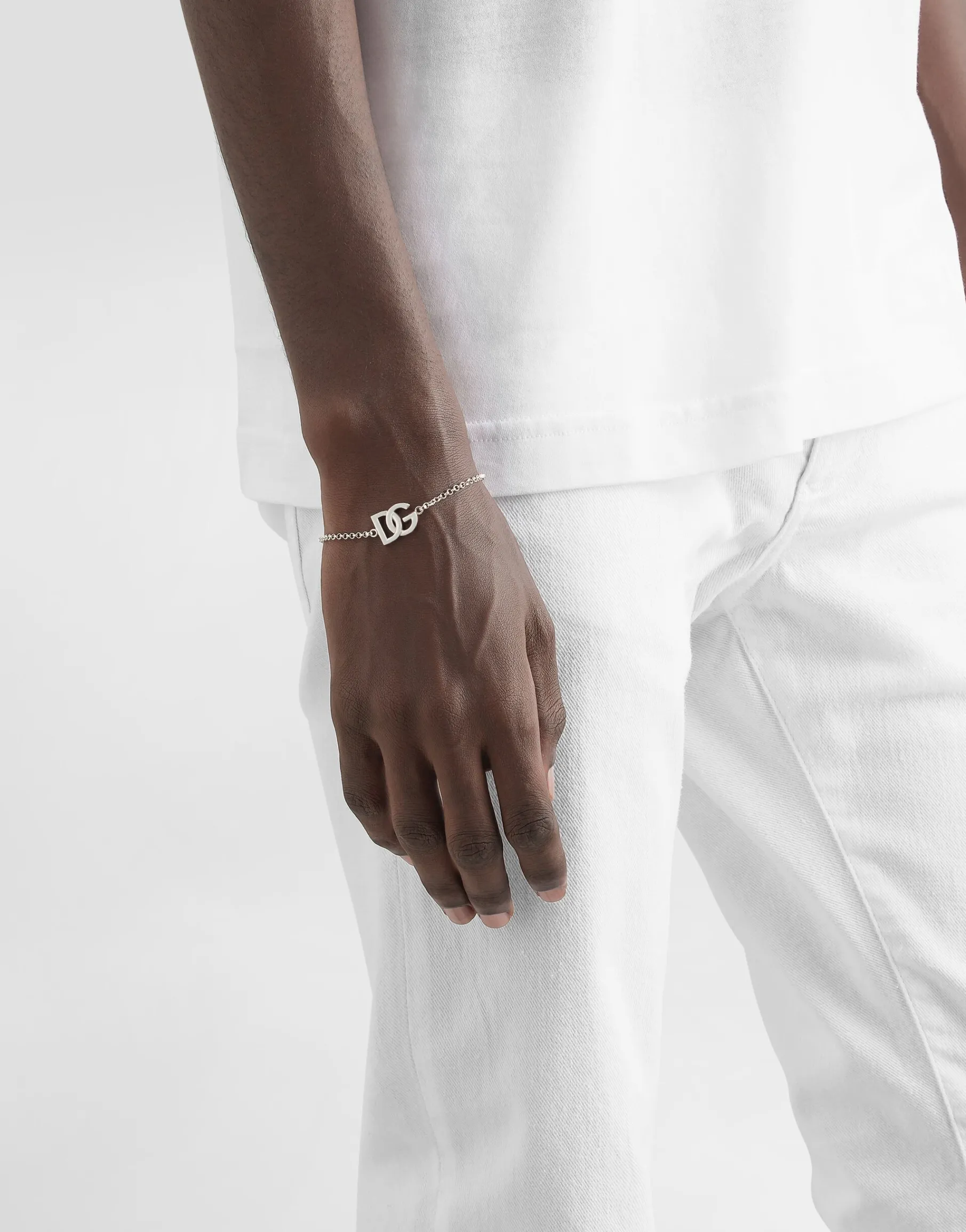 Link bracelet with DG-logo