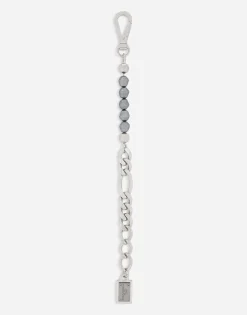 Link bracelet with pearls and DG logo
